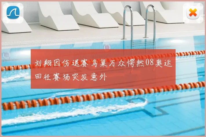 刘翔因伤退赛鸟巢万众愕然08奥运田径赛场突发意外